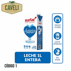 LECHE ENTERA SURLAT 31 % MG - Distribuidora Caveli