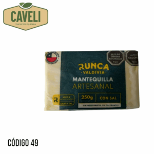 MANTEQUILLA RUNCA 250 GRS CAJA 3.5 KILOS 14 UNIDADES - Distribuidora Caveli