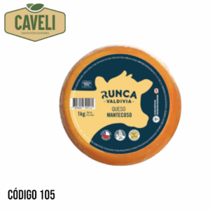QUESO MANTECOSO RUNCA REDONDO 900 GRS - Distribuidora Caveli