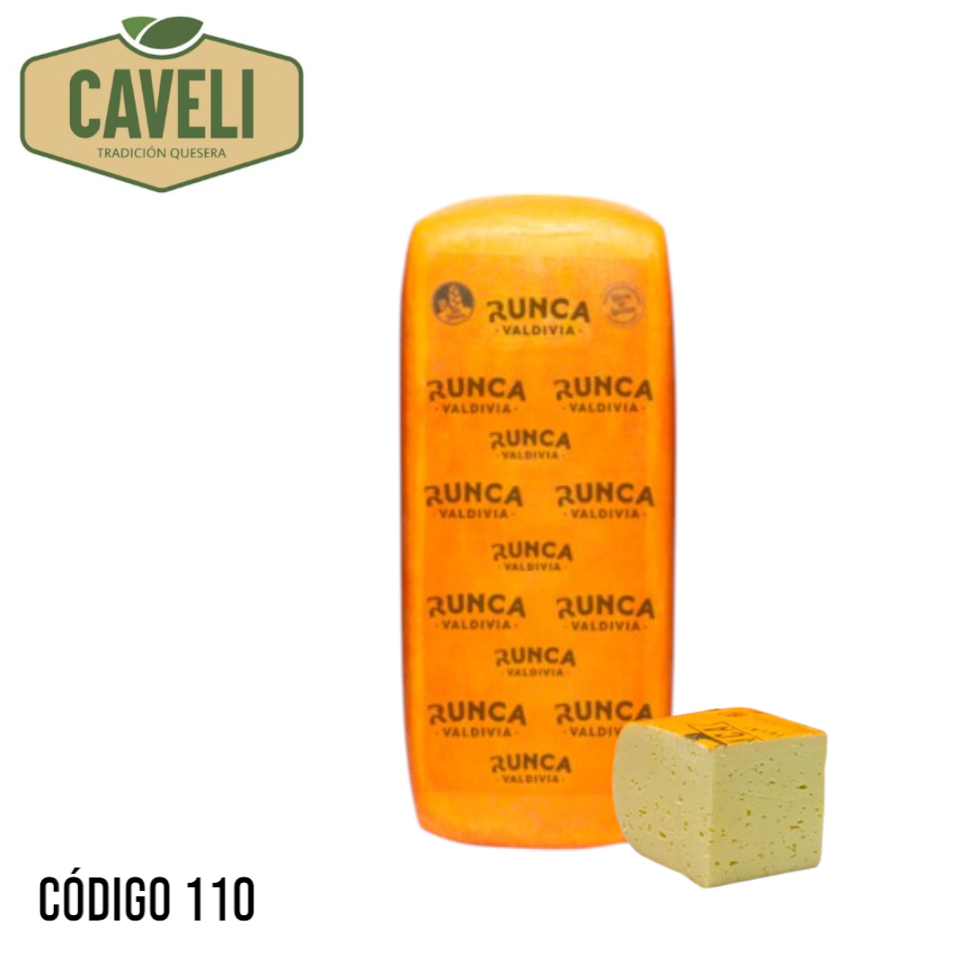 QUESO MANTECOSO BARRA RUNCA 4,8 KG SIN LACTOSA - Distribuidora Caveli