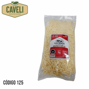 GOUDA GRANULADO LA HACIENDA BOLSA 1 KILO CAJA 8 UNIDADES - Distribuidora Caveli
