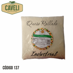 QUESO PARMESANO RALLADO INDUSTRIAL 2.27 KG CAJA 4 UNIDADES - Distribuidora Caveli