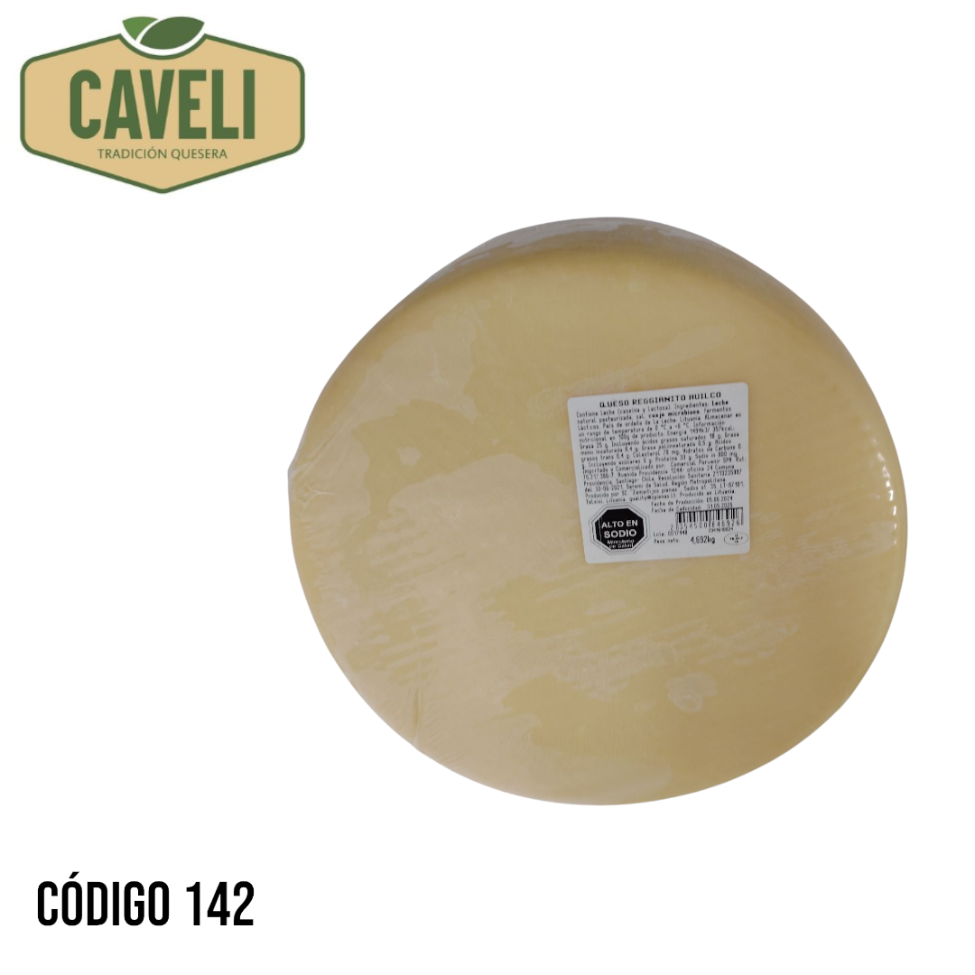 QUESO PARMESANO REGGIANITO HUILCO RUEDA 4.5 KG - Distribuidora Caveli