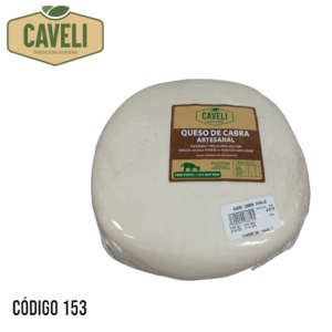 QUESO CABRA OVALLE ARTESANAL PIEZA REDONDA APP. 2.5 KILOS - Distribuidora Caveli