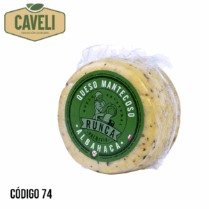 MANTECOSO RUNCA ALBAHACA RUEDA 200 GRS - Distribuidora Caveli