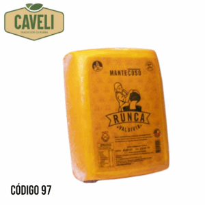 QUESO MANTECOSO RUNCA VALDIVIA SIN LACTOSA PIEZA APP 10 KG - Distribuidora Caveli