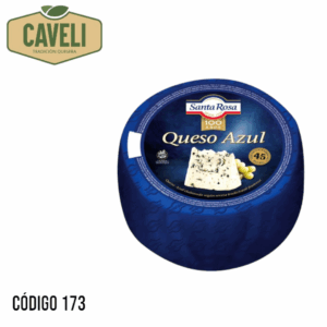 QUESO AZUL SANTA ROSA PIEZA APP. 2.8 KILOS CAJA APP. 11.2 KG 4 UNIDADES - Distribuidora Caveli