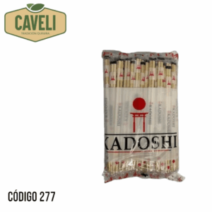 Palitos de Bambú 100 Pares por Bolsa Saco 30 Bolsas 3000 Pares - Distribuidora Caveli