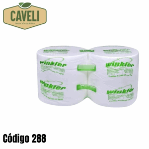 Toalla de Papel Institucional Winkler Display 2 Rollos de 250 mts c/u - Distribuidora Caveli