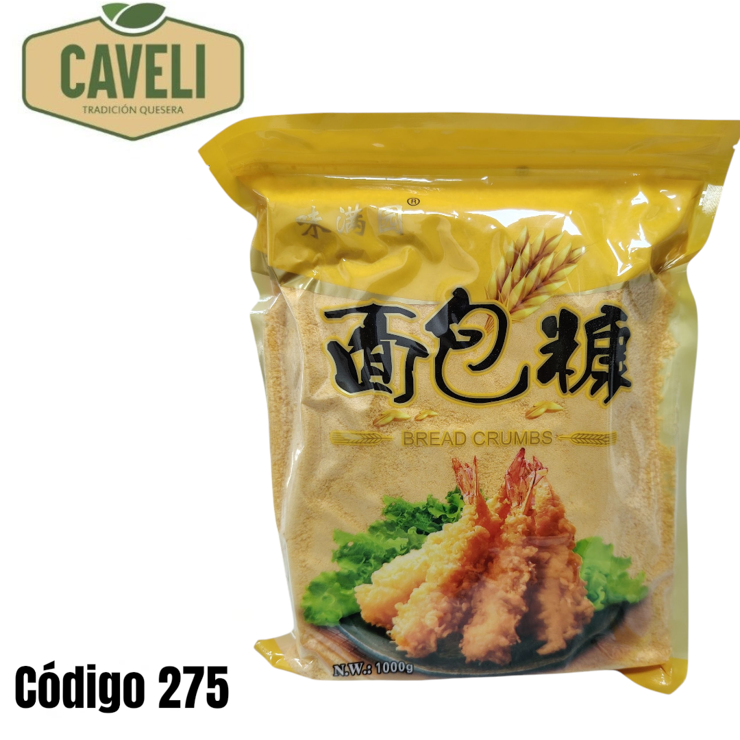 PANKO AMARILLO BOLSA 1 KILO CAJA 10 KILOS - Distribuidora Caveli