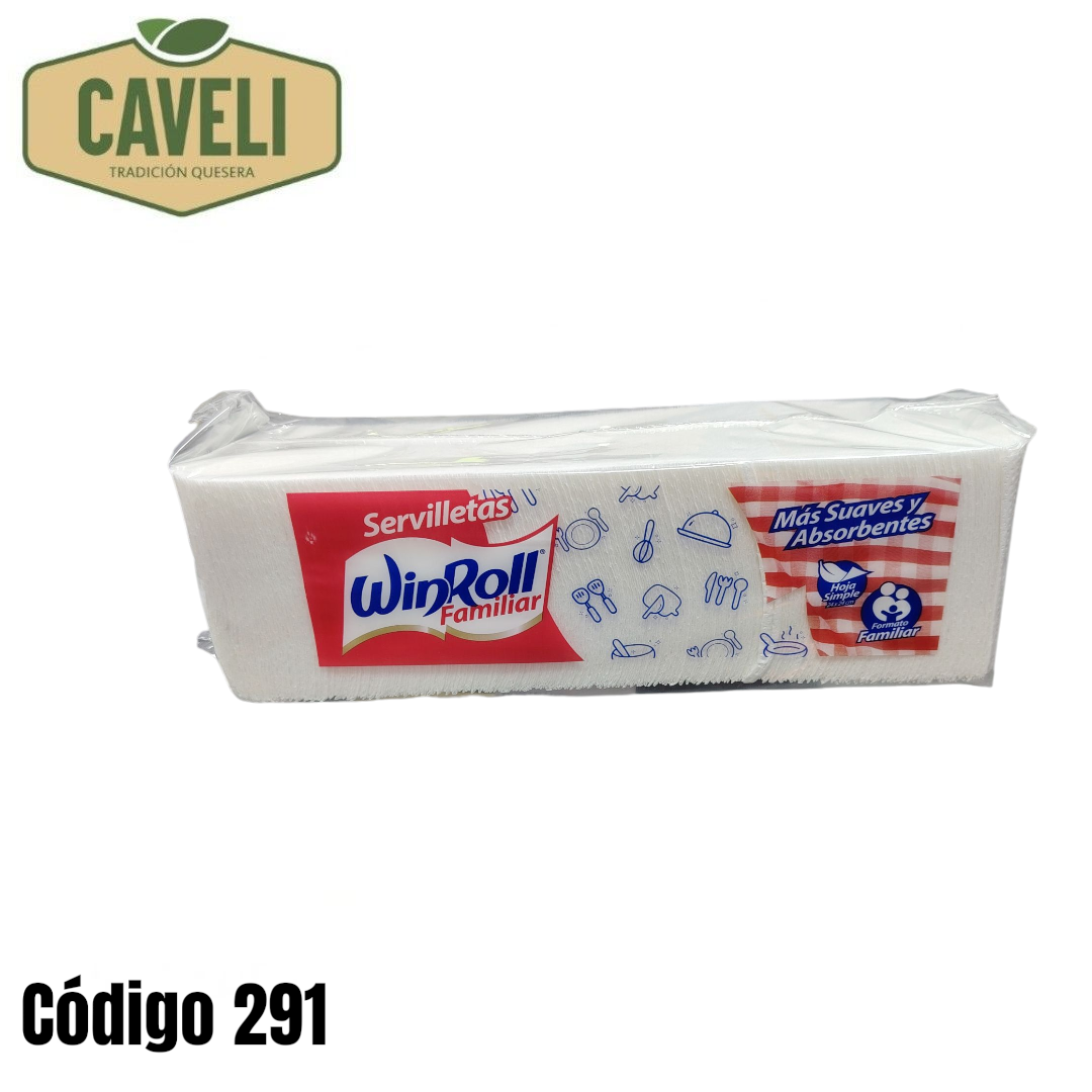 Servilleta 24 x 24 Manga 300 Unidades Caja 12 Mangas - Distribuidora Caveli