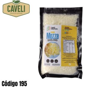 QUESO MOZZARELLA VEGANO PARA PIZZA 500 GRS - Distribuidora Caveli