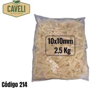 OFERTA PAPAS PRE FRITAS 10MM BOLSA 2.5 KG CAJA 10 KG 4 UNIDADES - Distribuidora Caveli