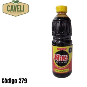 Salsa de Soya 500 ml Caja 30 Unidades - Distribuidora Caveli