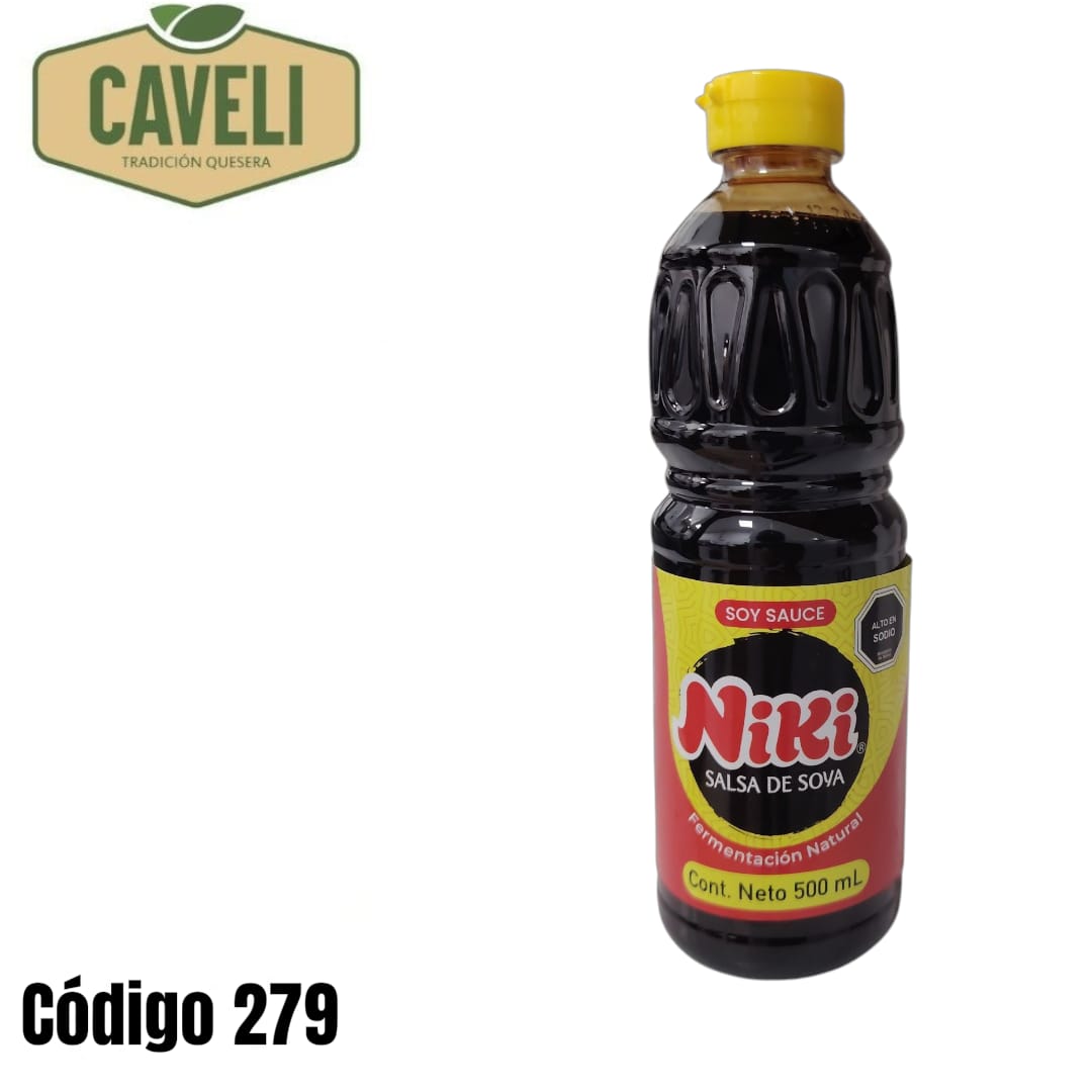 Salsa de Soya 500 ml Caja 30 Unidades - Distribuidora Caveli