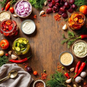 Encurtidos y salsas