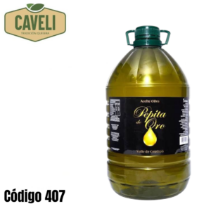 Aceite de Oliva Pepita de Oro Toledo Bidón 5 Litros - Distribuidora Caveli