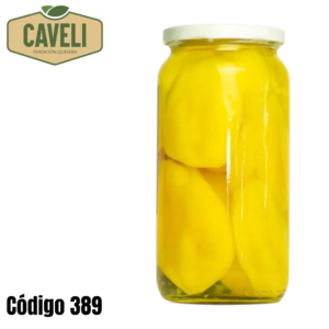 Papayas al Jugo Frasco 8 Papayas por Frasco | Caja 10 Unidades - Distribuidora Caveli