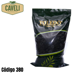 Aceituna Negra Laminada Bolsa 1 KG Caja 10 Unidades - Distribuidora Caveli