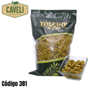 Aceituna Sevillana Laminada Premium 1 Kg Caja 10 Kilos - Distribuidora Caveli