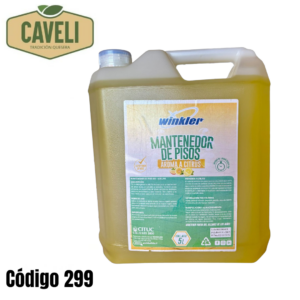 Mantenedor de Piso Citrus Winkler Bidón 5 Litros Caja 4 Unidades - Distribuidora Caveli