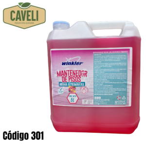 Mantenedor de Piso Primavera Winkler Bidón 5 Litros Caja 4 Unidades - Distribuidora Caveli