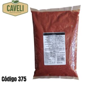 Tomate Triturado Centauro para Pizza Bolsa 3 KG Caja 6 Unidades - Distribuidora Caveli